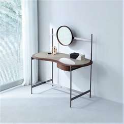 Консоль с зеркалом J15, 130х132 см, орех