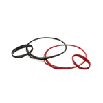 Ожерелье PHITEN EXTREME TWIST (черно-серый)