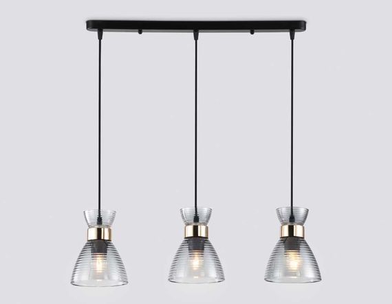 Светильник подвесной со стеклянными плафонами Ambrella light Traditional TR3407