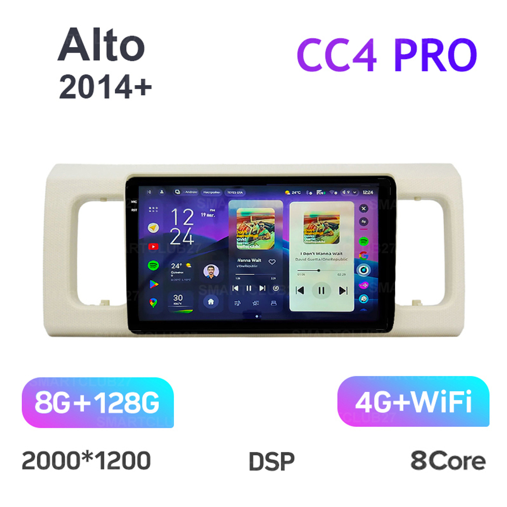 Teyes CC4 Pro 9" для Suzuki Alto 2014+