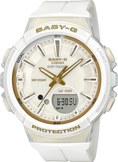 Наручные часы Casio Baby-G BGS-100GS-7A с шагомером