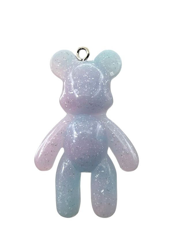 Подвеска Медвежонок сверкающий 45 мм