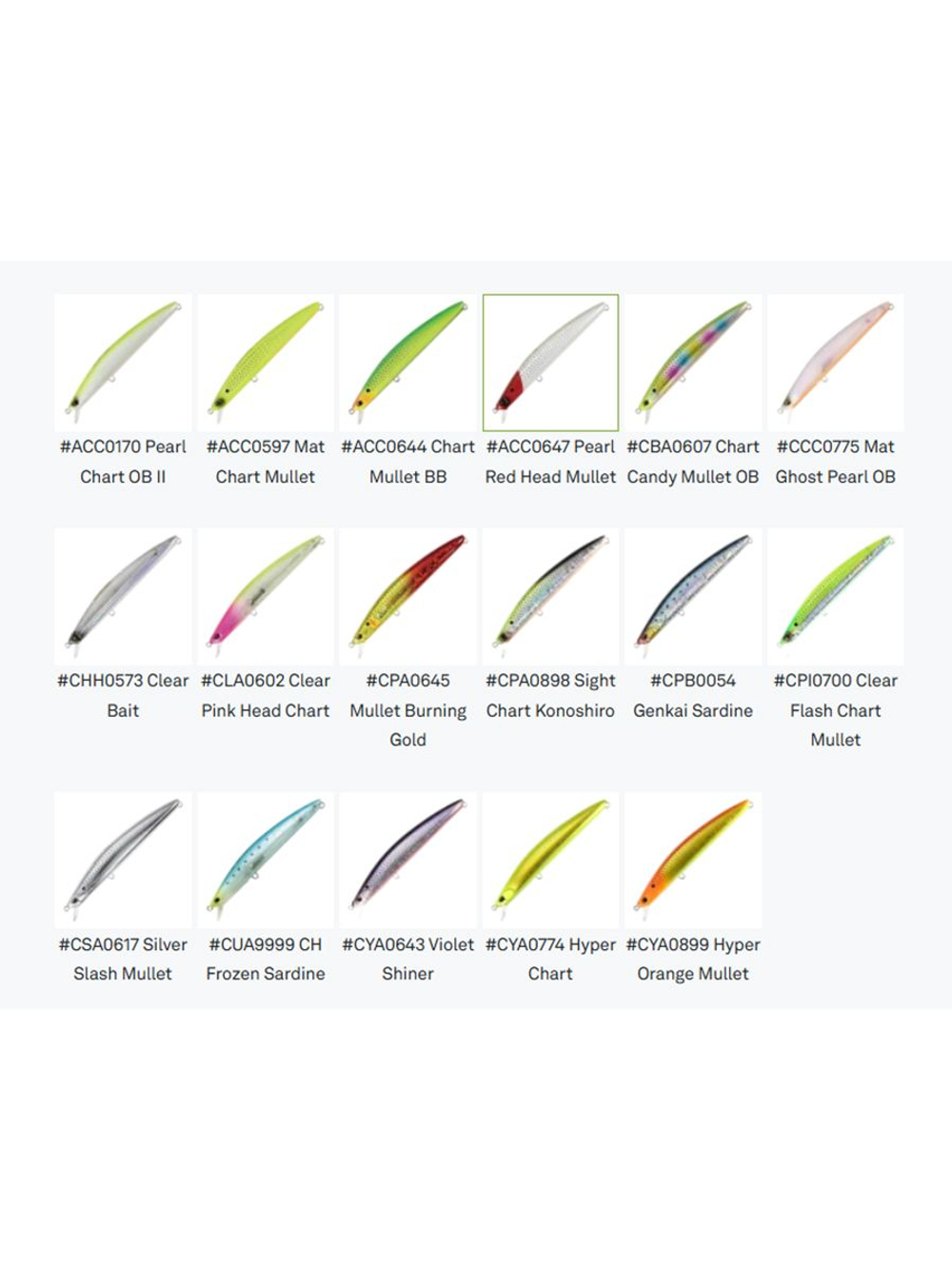 Воблер для рыбалки DUO Tide Minnow Ghost 170F, ACC0647 Pearl Red Head Mullet, 170 мм, 46 г, плавающий, минноу
