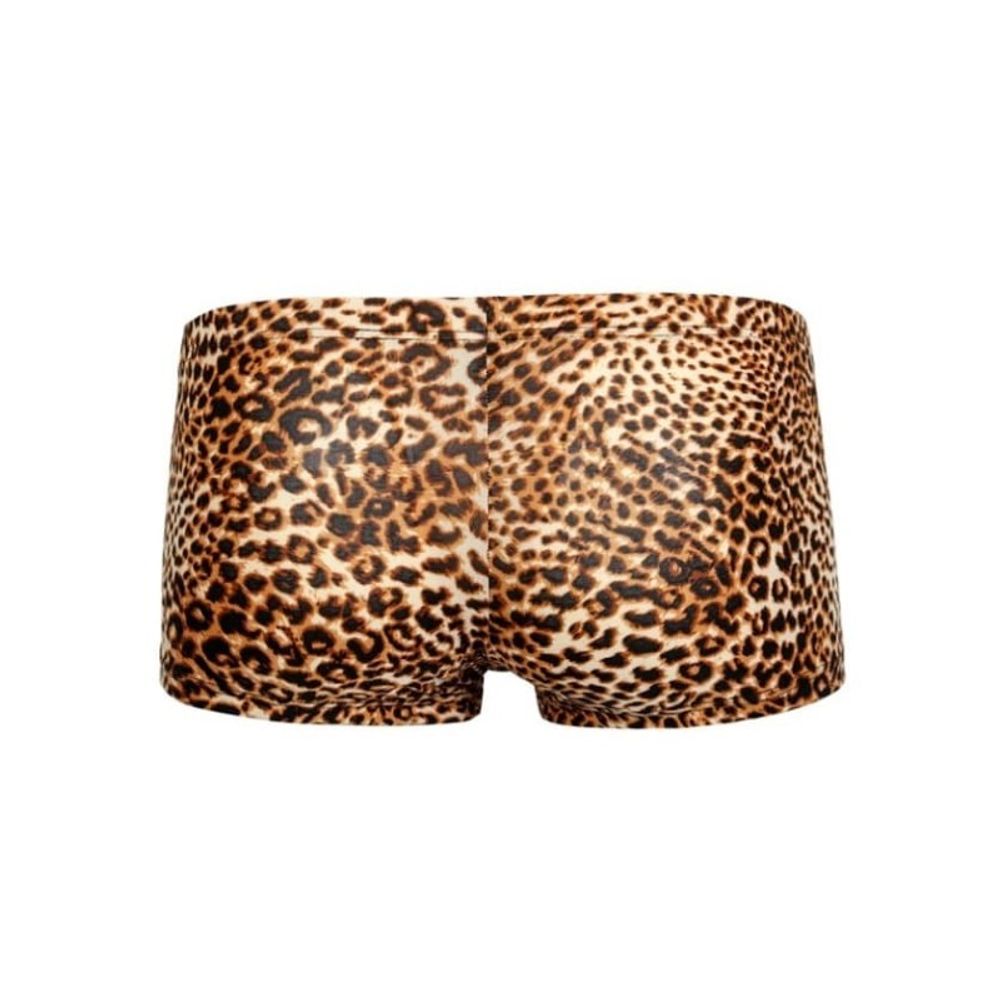 Мужские трусы Romeo Rossi хипсы леопардовые RR5014-1