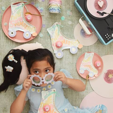 Тарелки "Ролики" 8 шт. (2023)