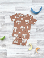 Боди Mjölk Слоники оригами, уценка