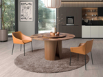 Круглый обеденный стол Angel Cerda 1130/DT939 из грецкого ореха
