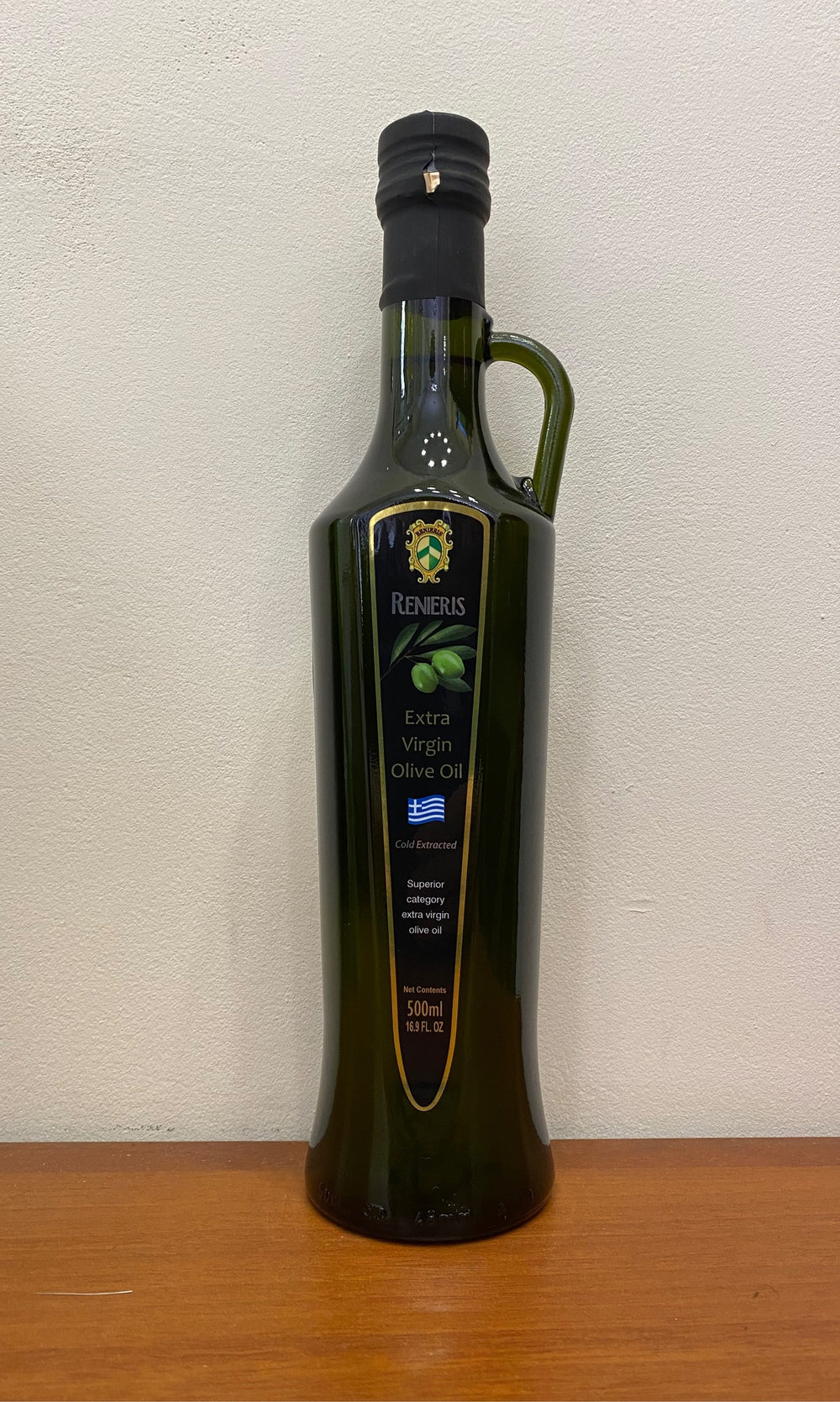 Оливковое масло урожая 2025 Renieris Extra Virgin 500 мл Греция (Крит)