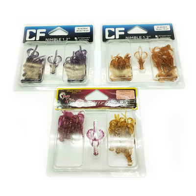 Набор приманок CF #5 - Нимбл 1.2" (48 шт, 3 упаковки)