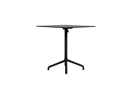 Стол складной квадратный NARDI Frasca Mini 70*70, антрацит (база + столешница)