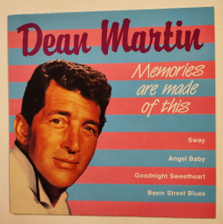 Винтажная виниловая пластинка LP Dean Martin Memories Are Made Of This (Sweden 1987)