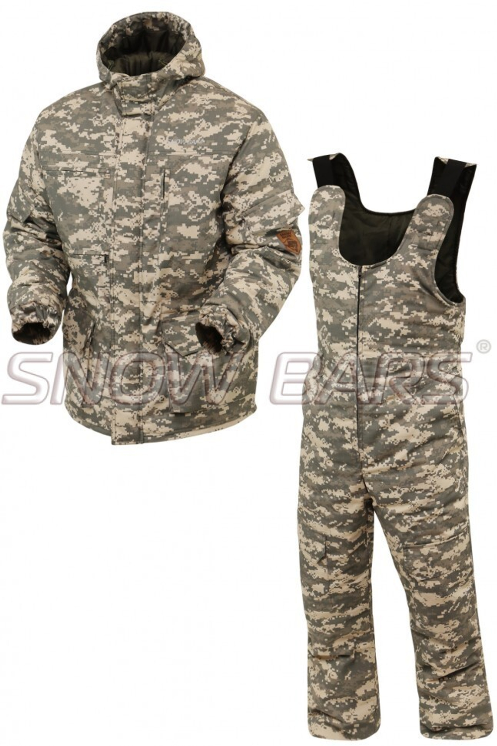 Костюм зимний Горка Rip-Stop At-Digital Снежный Барс