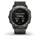Часы для экстремальных видов спорта Garmin Enduro стальной корпус и серый нейлоновый ремешок UltraFit 010-02408-00