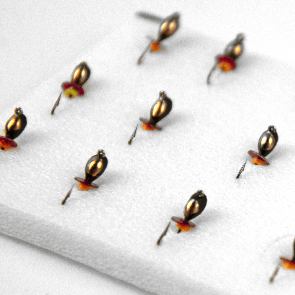 Мормышка вольфрамовая точеная 804 "Капля" с коронкой 2мм (15шт/уп)