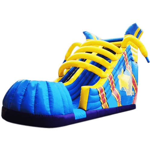 Надувная горка "Ботинок" 8*4*5 м
