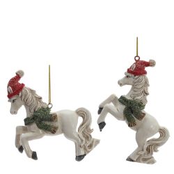 GAEM Фигурка декоративная подвесная "Лошадка", L8,5 W2,5 H8 см, 2в.