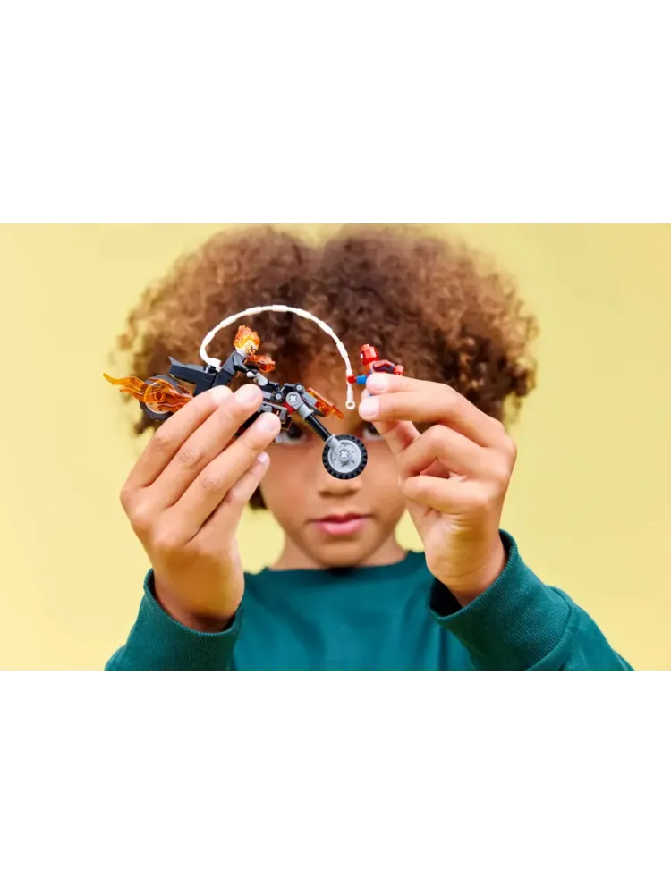 Конструктор Marvel 76335 Человек-паук против Гонщика