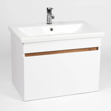 Тумба "Мальта" COMO 60 с раковиной  1 ящик подвесная