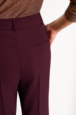 3943 Брюки женские (винный)