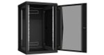 Шкаф настенный 19", 18U TLK TWC-186060-R-G-BK