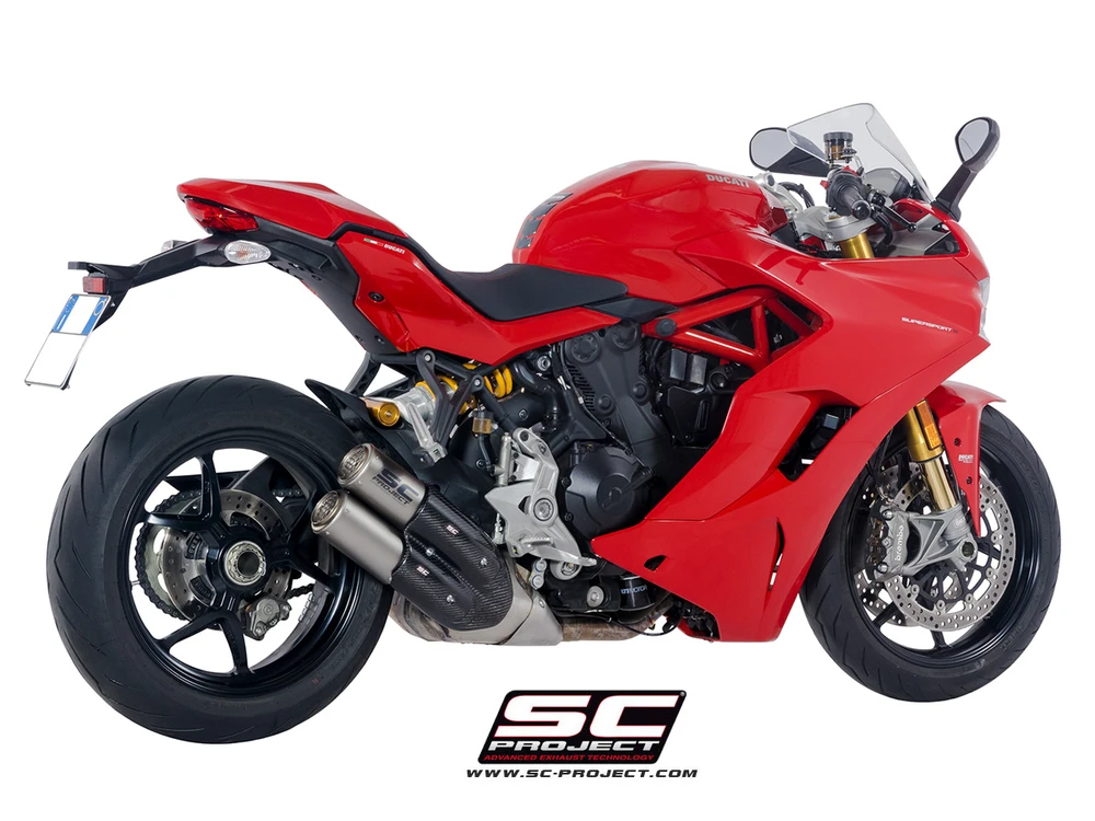 Выхлоп SC-Project Twin CR-T titanium