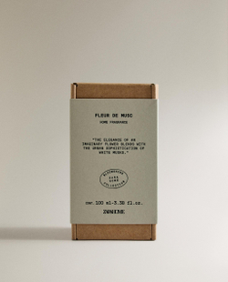 Zara Home Аромадиффузор Fleur de Musc 100 мл, тростниковые палочки микадо, аромат цветочный древесный, Розовый