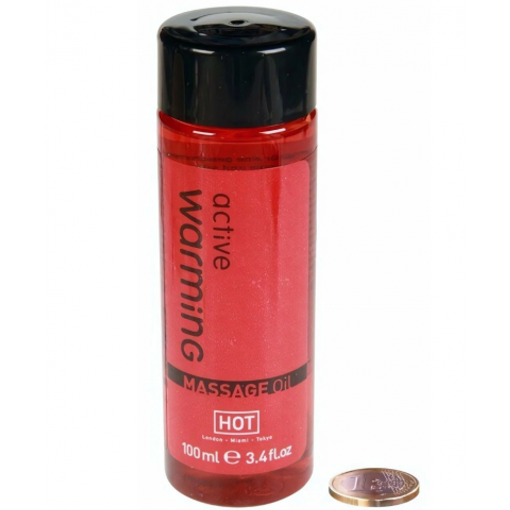 Массажное масло Active warming разогревающее 100 мл.