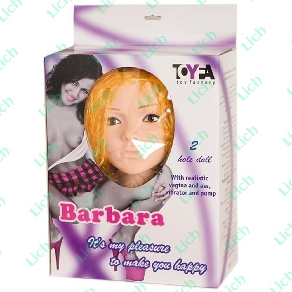 Надувная секс-кукла Барбара с реалистичными вставками