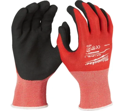Перчатки с уровнем сопротивления порезам, уровень 1 Milwaukee размер S/7