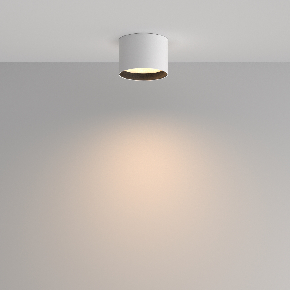 Накладной светодиодный светильник Maytoni Glare C127CL-L7W3K-W