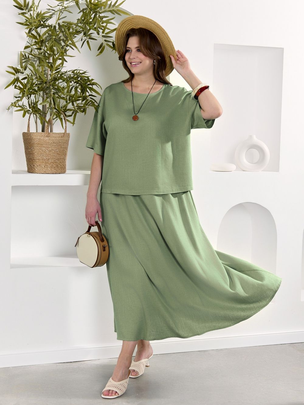 Блузка Камео-4 Виотекс ХАКИ