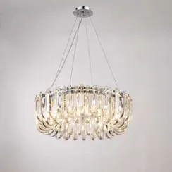 NW052-ф600*H200(1200) CHROME (1) Люстра NW