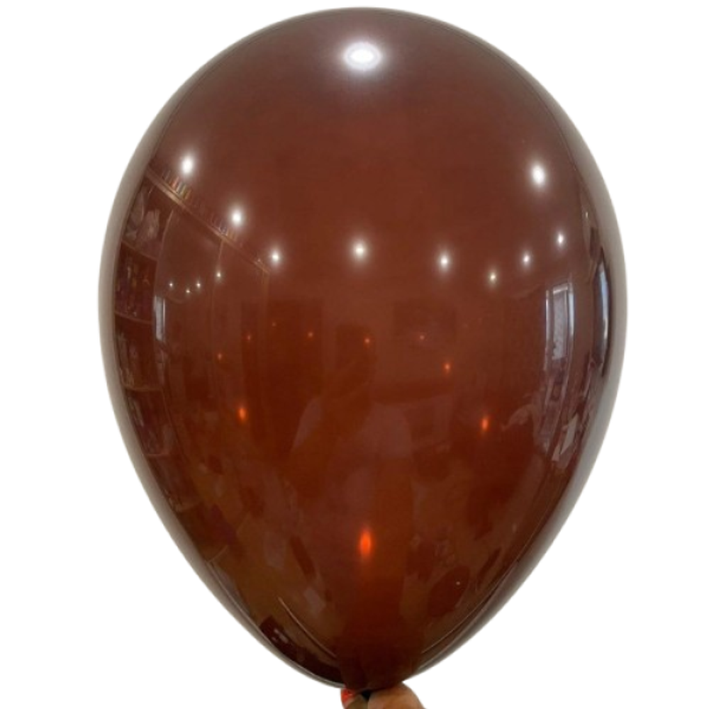 Шар 5&quot; Шоколад, Кристалл/Crystal Chocolate Забава