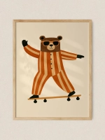 Постер 30х40 см в детскую мальчика Ретро