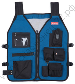 ЗУБР жилет монтажника с 10 карманами (38638)