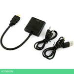 Переходник Buro HDMI-M-VGA-F-WUSB 0.1м
