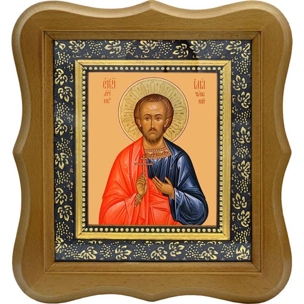 Илия Томский (Кюстенджийский) мученик. Икона на холсте.