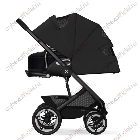 Детская коляска Cybex Talos S Lux 3 в 1 BLK Moon Black