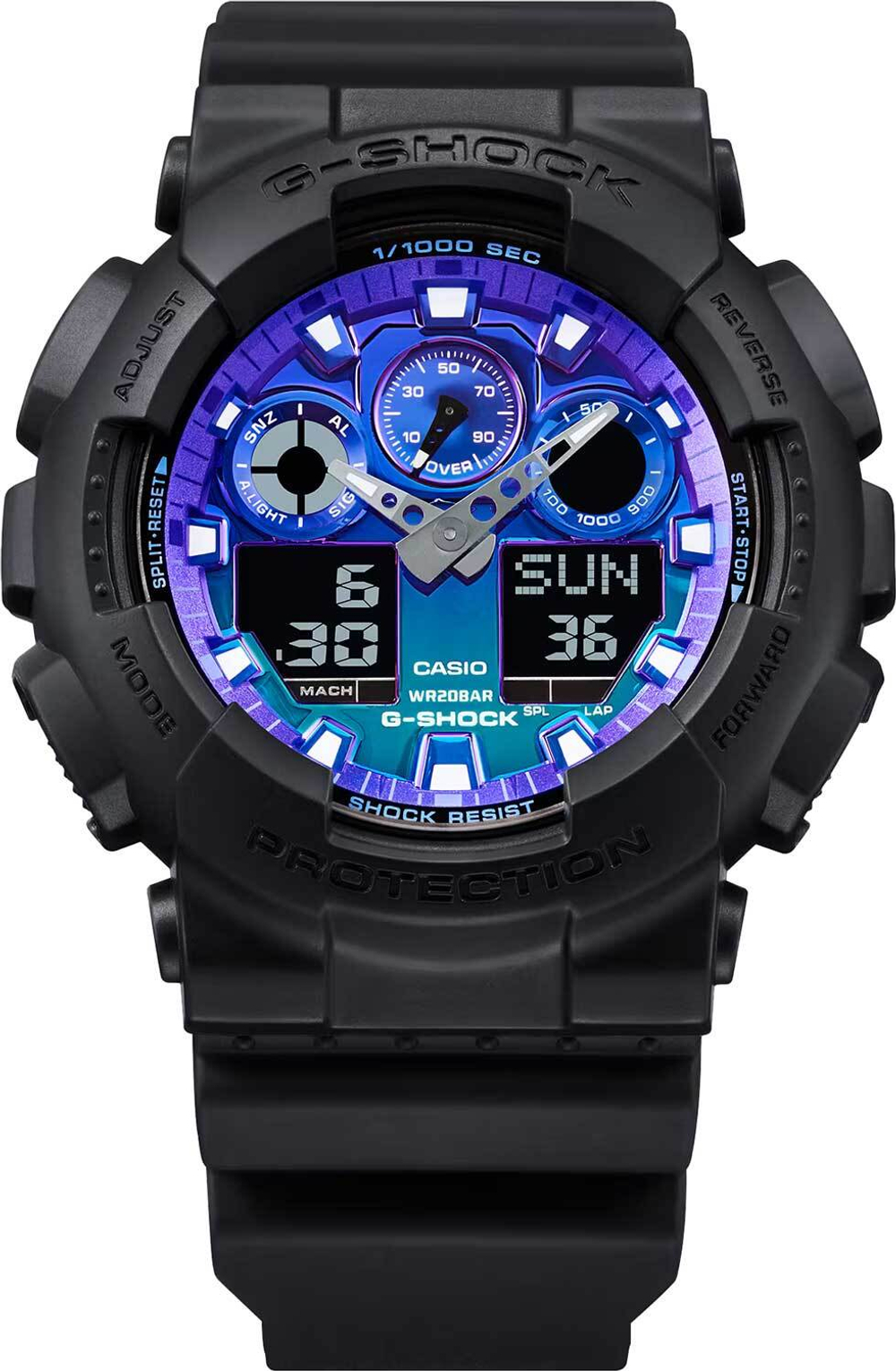 Мужские наручные часы Casio G-Shock GA-100FL-1A