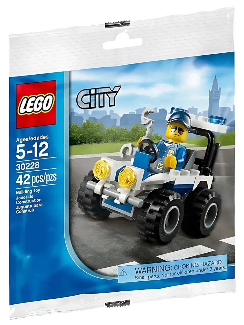 Lego 30228 City Полицейский квадроцикл