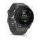 Garmin Forerunner 255 — спортивные умные часы с темно-серым ремешком
