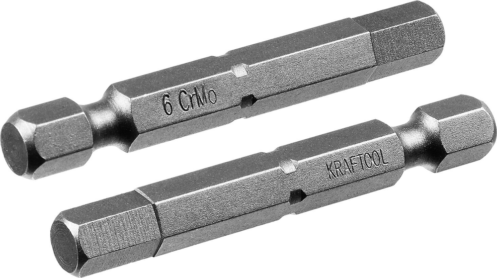 KRAFTOOL X-Drive Hex6, 50 мм, 2 шт, торсионные биты (26127-6-50-2)