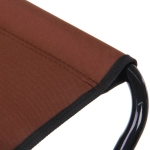 Табурет складной «Кемпер», 27*32*35 см,до 100 кг, коричневый