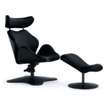 кресло lounge tok ( black ) (by Steel Arts)