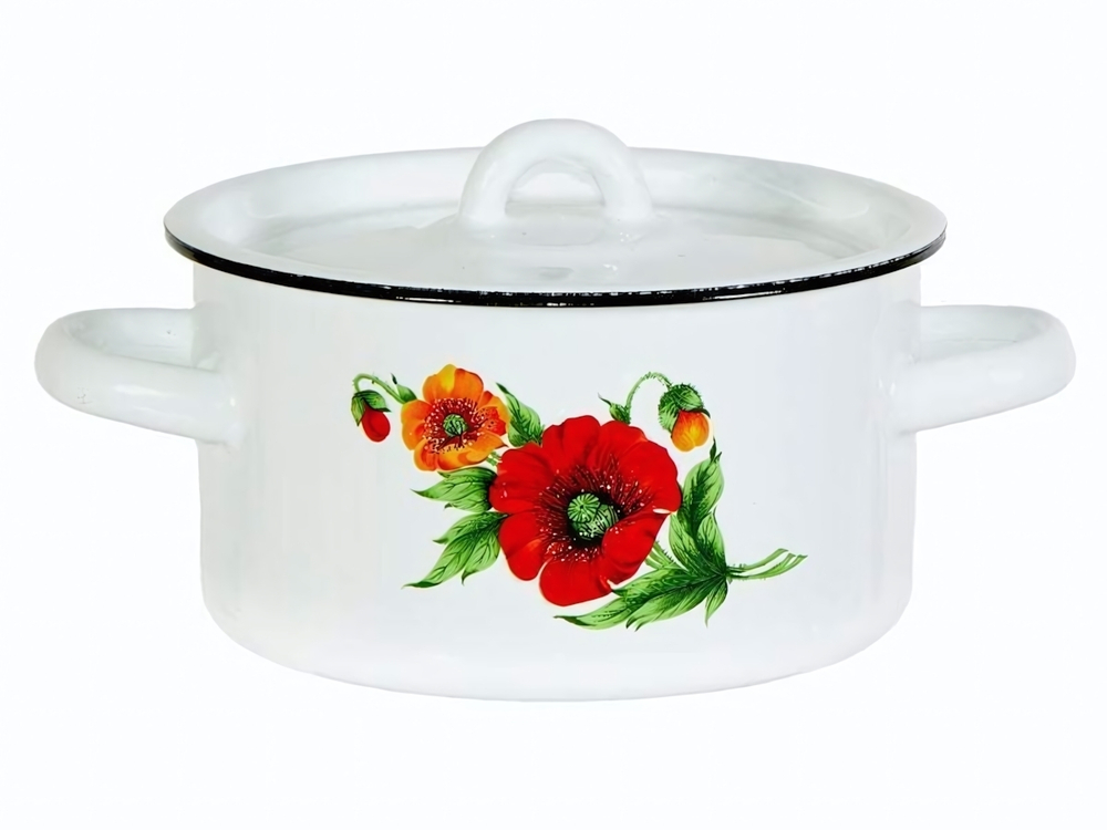 Кастрюля 1,5л с рисунком 24338