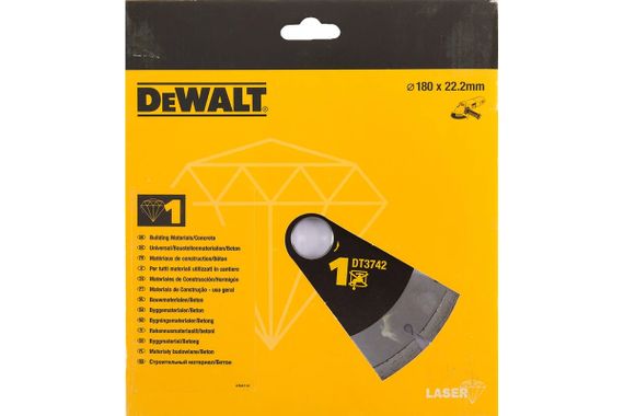 Круг алмазный DeWalt ф180 бетон DT3742