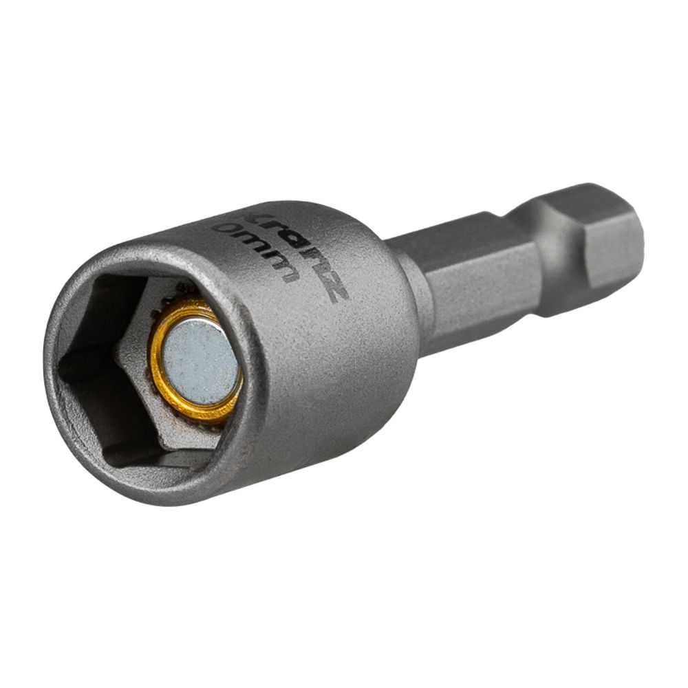 Ключ-насадка магнитный 1/4" 10х48мм (1 шт/уп) KRANZ