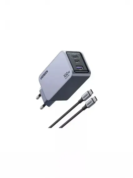 Ugreen X757 (25874) Nexode Pro 100W USB-A + 2USB-C Grey