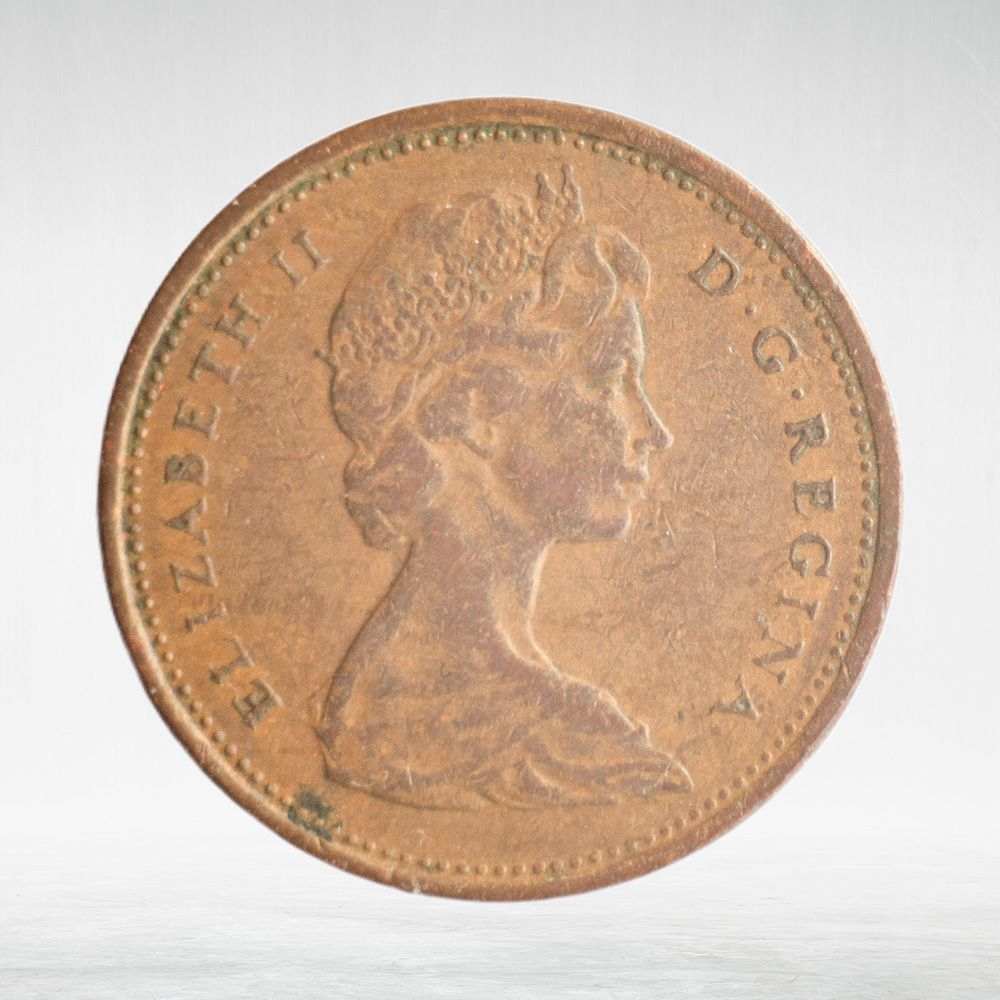 Canada, 1 Cent, 1966 – Elizabeth II (Second Portrait), XF