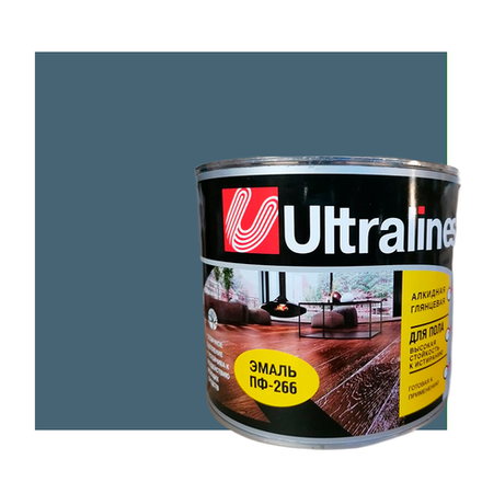 Эмаль ПФ-115 "ULTRA LINES" СЕРАЯ 2,6 кг